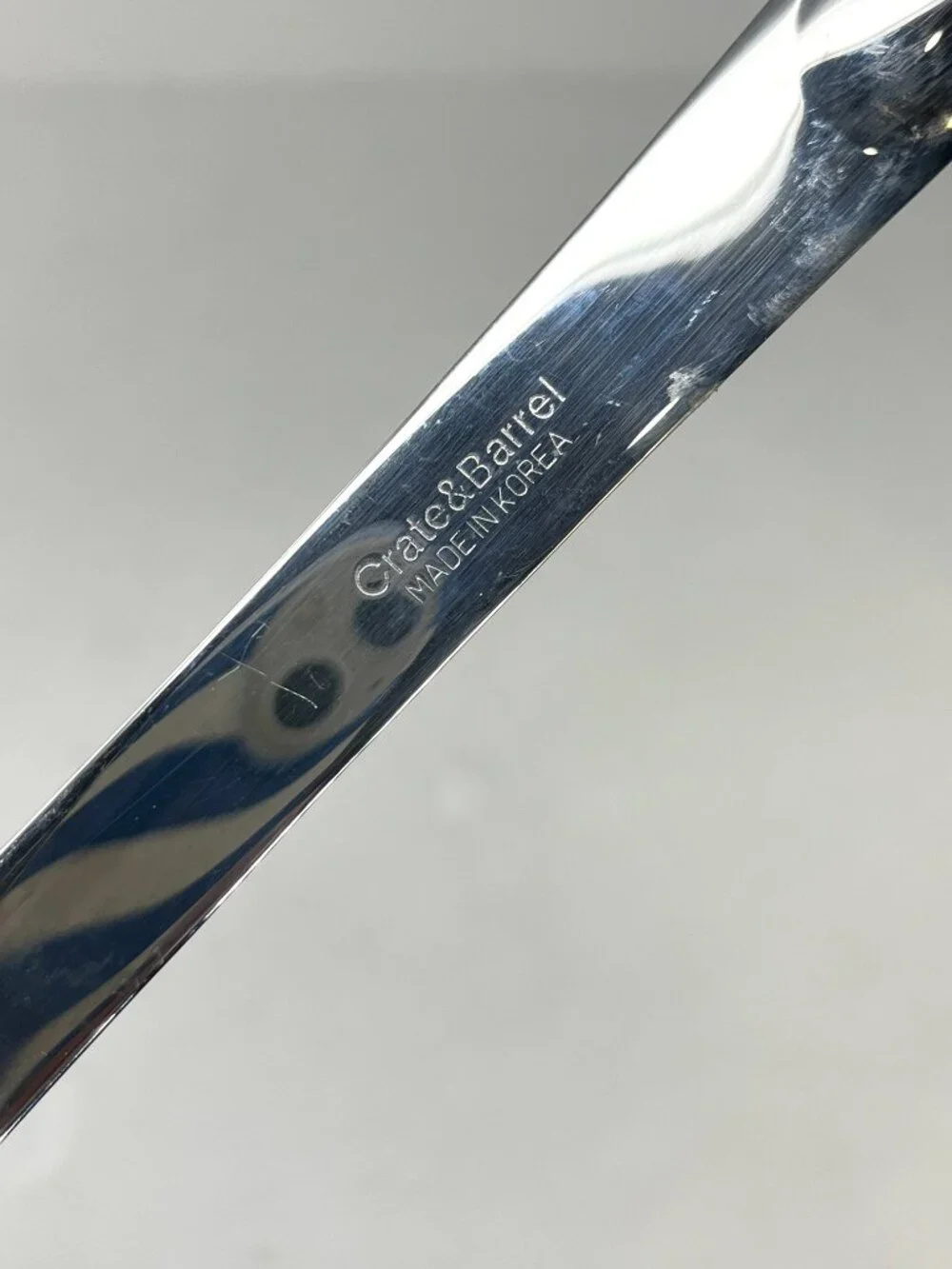 All Clad for Crate & Barrel Fish Turner Wide Spatula Stainless Steel Slotted